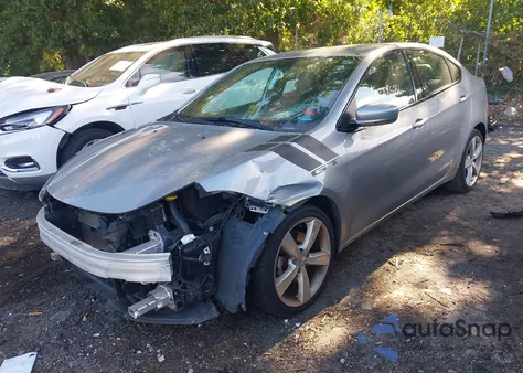 2015 Dodge Dart Gt z USA, uszkodzony, nr VIN 1C3CDFEB2FD119348